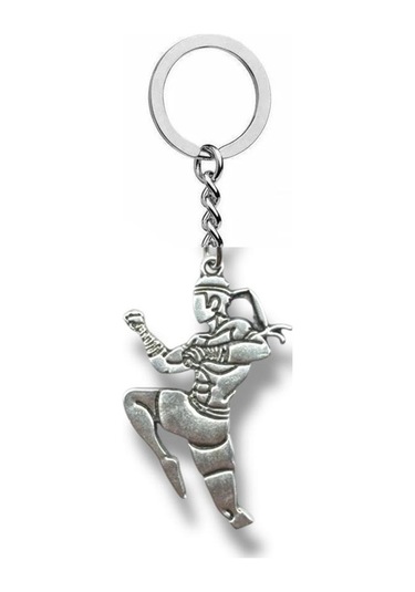 Muay Thai Warrior Dövüşçü Figürlü Unisex Metal Anahtarlık