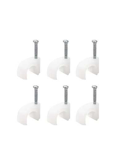 100 Adet Kablo Tutucusu Kroşe - 1 Numara 4x6 Mm