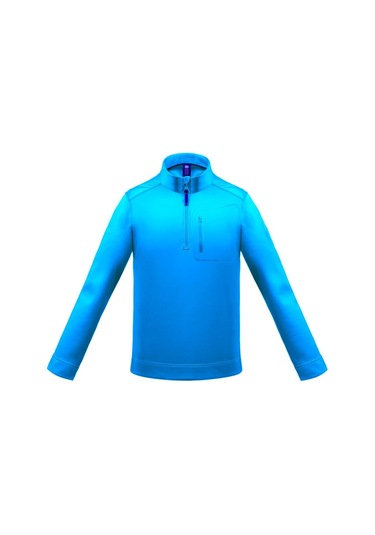 Poivre Blanc Erkek Polar Sweatshirt Mavi-L Mavi