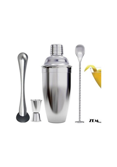 Zem Kokteyl Shaker Seti 550 Ml