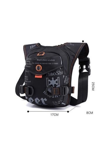 Erkekler İçin Pratik Ve Dayanıklı Motosiklet Seyahat Çantası, Hiking Ve Askeri Kullanıma Uygun Kalça Kemeri Bum Bag Bel Paketi, Fonksiyonel Ve Şık Tasarım Siyah