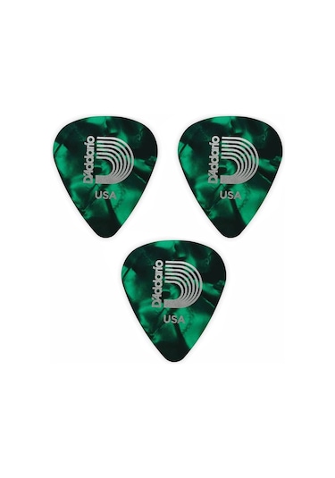 1cap6gr Gitar Penası 3 Adet 1 Mm. Heavy Yeşil