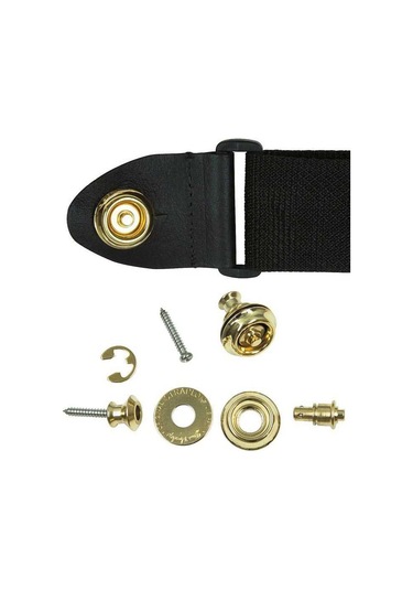 Jim Dunlop Straplok Dual Design Gold Askı Kilidi