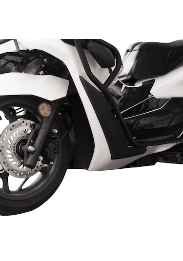 Gp Kompozit Honda Pcx 125 / 150 2025 Uyumlu Bacak Ve Sele Altı Grenaj Koruma Seti Siyah