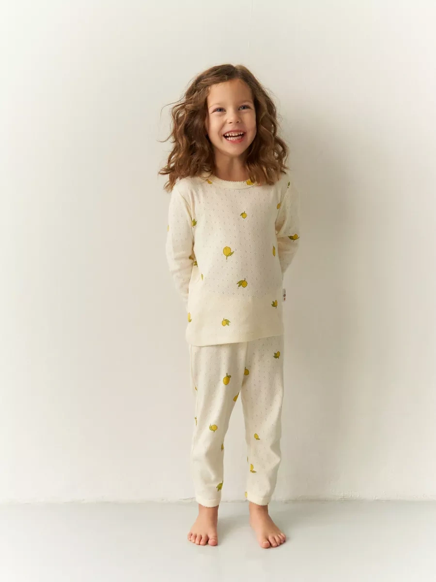 Baby Hug Çocuk Yazlık Okul Öncesi Pijaması 189120498 Bej