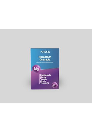 Apexis Magnesium Quintuple 30 Tablet