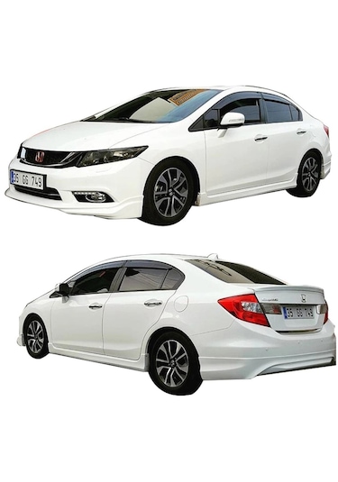 Honda Civic Fb7 Uyumlu Yedek Parça Modulo Yan Marşpiyel Plastik