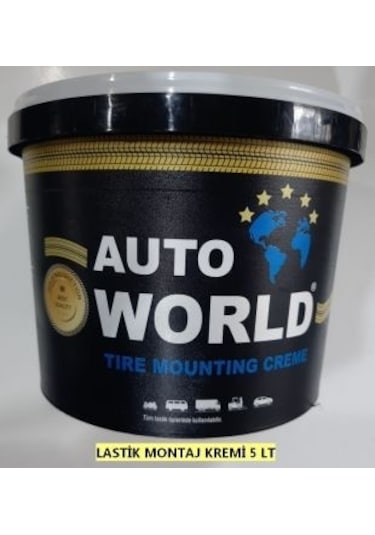 Auto World Beyaz Lastik Montaj Kremi 5kg