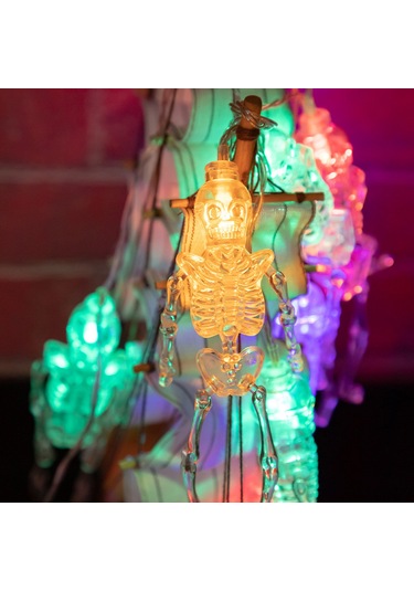 Suofeng Halloween Kemer Işıkları 3m 20 Led Kemer, Kemer Figürü, Sabit Aydınlatma, Aa Pil İle Çalışır Pil Dahil Değil