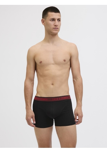 Erkek 5'li Boxer Paketi - Twisted - 12293346 Fiery Red