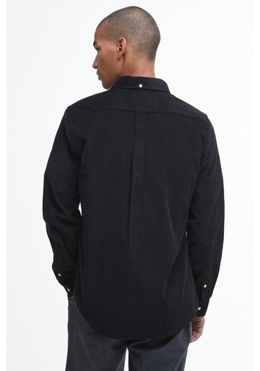 Barbour Ramsey Tailored Cord Gömlek Bk31 Black Siyah