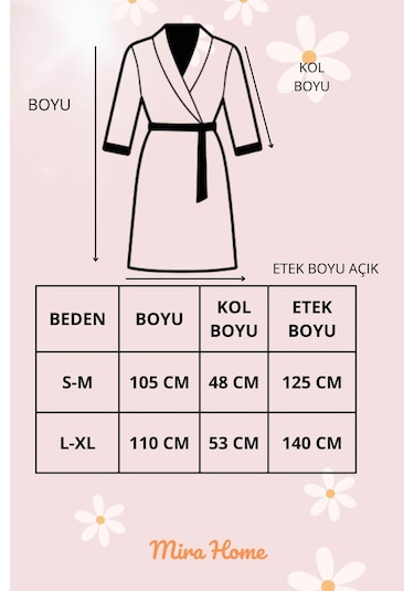 4 Parça Aile Bornoz Seti Kadın Erkek Havlulu Bornoz Takımı Pembe - Gri