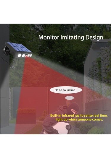 Yifomall Solar Enerjili Dış Mekan Duvar Lambası, 3 Aydınlatma Modu, 6m Sensör, Ip65 Su Geçirmez, 2 Adet, Beyaz Kasa, Sıcak Işık