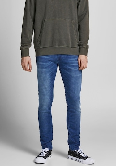 Jack & Jones Glenn Icon Bl 894 Slim Fit Jean 12218493 Blue Denim Mavi