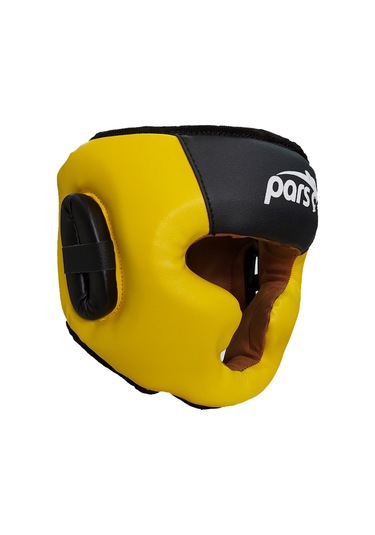 Parsspor Pars Protec Tam Koruyucu Kapalı Antrenman Kaskı Siyah Sarı