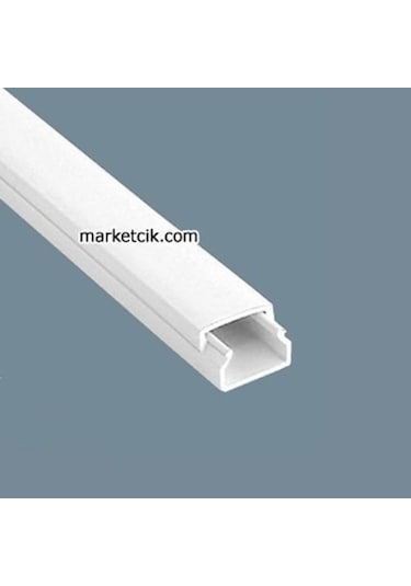 Mutlusan 30X25 Mm Kablo Kanalı Eko Serisi Beyaz 80 Metre Koli