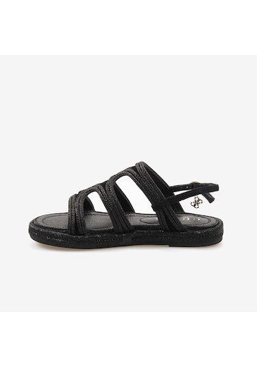 Guess Kalore Kadın Deri Sandalet Fljklrfab03 Siyah