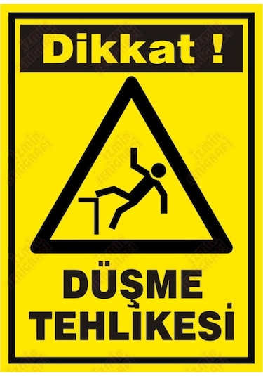 Düşme Tehlikesi Levhası (464631899)
