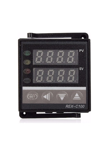 Jeehugo Rex-c100 Pıd Akıllı Sıcaklık Kontrolörü Seti: 1m K Tipi Prob + 40a Katı Hal Röle - Isıtma/soğutma Uygulamaları