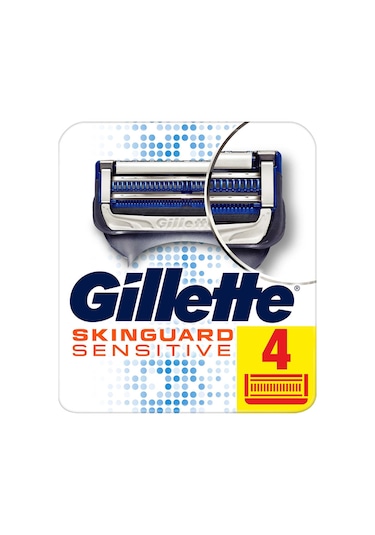 Gillette Skinguard Yedek Tıraş Bıçağı 4'lü