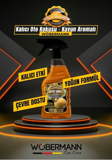 Wöbermann Kavun Aromalı Kalıcı Oto Kokusu 400 ML