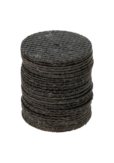 30 Adet Fiberglas Kesme Tekerleği - Elektrikli Taşlama Aksesuarı, Ahşap-alüminyum-kaya Kesim, Dayanıklı, 34mm Çaplı