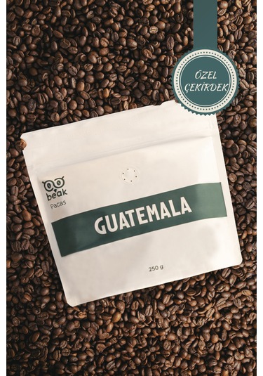 Guatemala Pacas Çekirdek Kahve 250 Gr , %100 Arabica Çekirdek Kahve