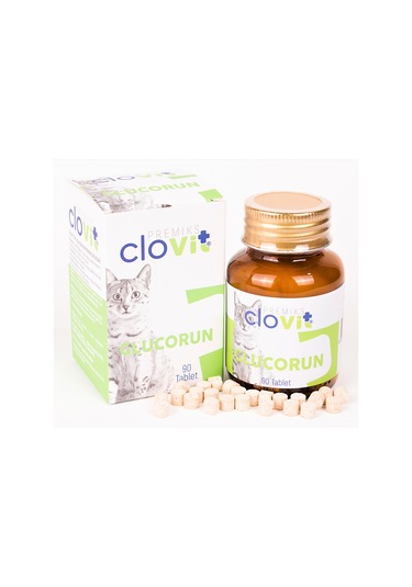 Clovit Cat Glucorun Glukozamin kalça, eklem, iskelet destekleyic