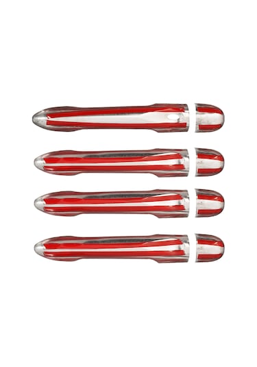 Renault Megane 3 Uyumlu 2010-2016 Krom Kapı Kolu Tek Kapı Sensörlü Paslanmaz Çelik