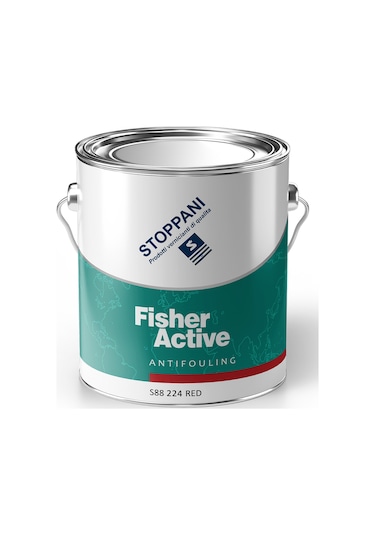Stoppani Fisher Active Sezonluk Zehirli Boya Siyah 2.5 Litre