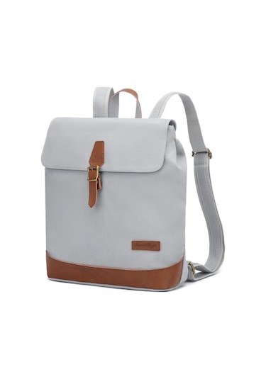 Kanvas Kumaş Kadın Sırt Çantası Smart Bags 1329 GRİ