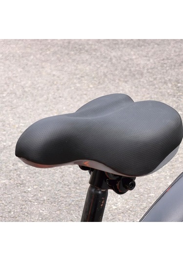 Homyl Çocuk Bisikleti Sele Tamir Parçaları Hafif Erkek Ve Kız Standart Siyah