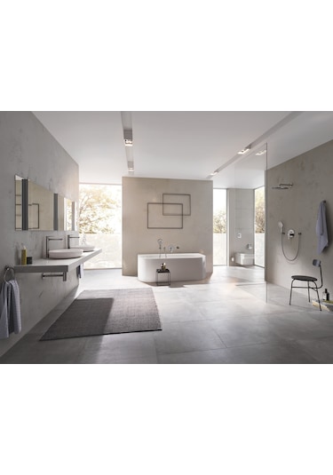Grohe Tuvalet Fırçalık Essentials Brus. Hard Graphite - 40374al1