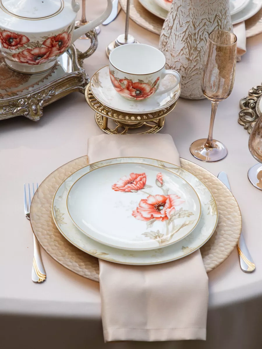 Lefard 2 Parça "antik" Tabak Seti 20,5 Cm 170834218 Beyaz