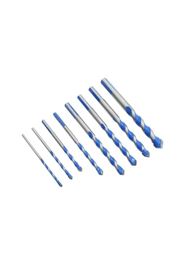 Tungsten Karbür Matkap Ucu Seti 7 Parça Çok Malzemeli Matkap Ucu