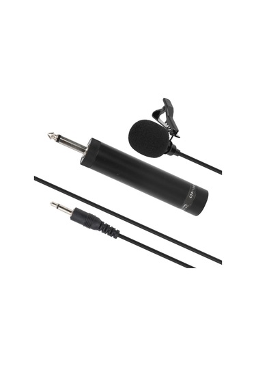 Lavalier Mikrofon Saksafon Kablolu Profesyonel Müzik Aleti Aksesuarları Kablo Uzunluğu 10 Metre