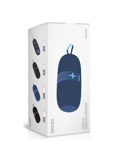 Shaza SS4502BL Taşınabilir Bluetooth Hoparlör