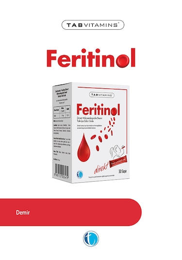 Tabvitamins Feritinol 30 Saşe