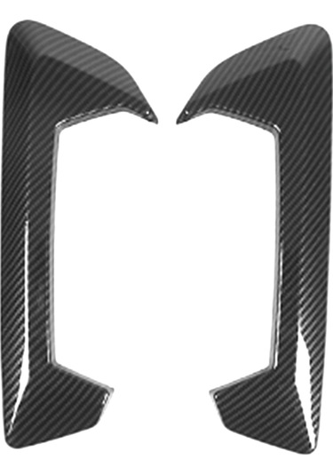 Anjiexun Bmw X5 2023+ İçin Karbon Fiber Yan Çamurluk Köpekbalığı Yan Izgara Çamurluk