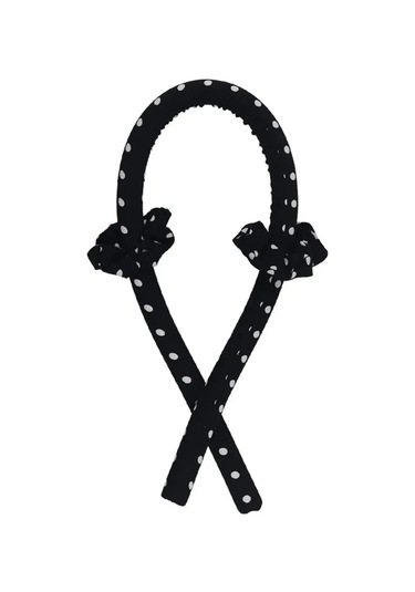 Shineyee Isı Kullanmadan Kolay Dalgalı Saç Yapma Bandı - 1 Saç Bandı + 2 Lastik İle Pratik Ve Zararsız Saç Şekillendirme