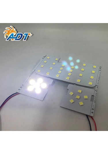 3 Adet Araba İç Led Okuma Lambası Beyaz Kırmızı Mavi 12v Uyumlu Kıa Rio K2 Verna Forte Vw Jetta Passat Cc