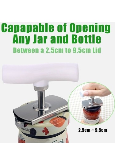 Ulzyvf Zayıf Yemek Açma Kavanoz Açıcı Beyaz, Createtech A 58852270 - Pratik Mutfak Yardımcısı Beyaz