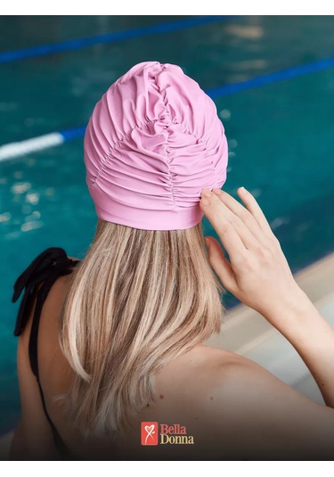 Belladonna Uzun Saçlar İçin Yüzme Bonesi 159644047 Siyah