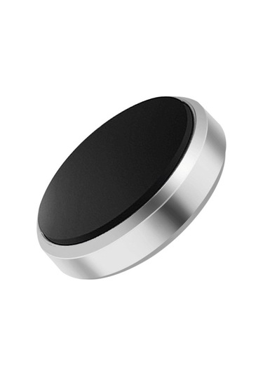 Joyhub A8 Evrensel Yuvarlak Etiket Akıllı Telefon Montaj Tutucu Manyetik Araba Hava Firar Gümüş Siyah Yok Havalandırma