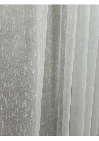 Bbb Naturel Keten Tül Perde Ekru Et3011