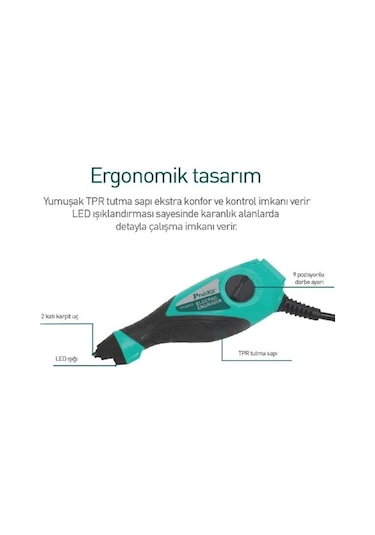 Proskit Pt-5203ı Hobi Gravür İşleme Seti