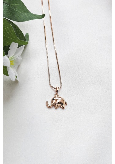 Fil Model Xupıng Kolye Çok Renkli