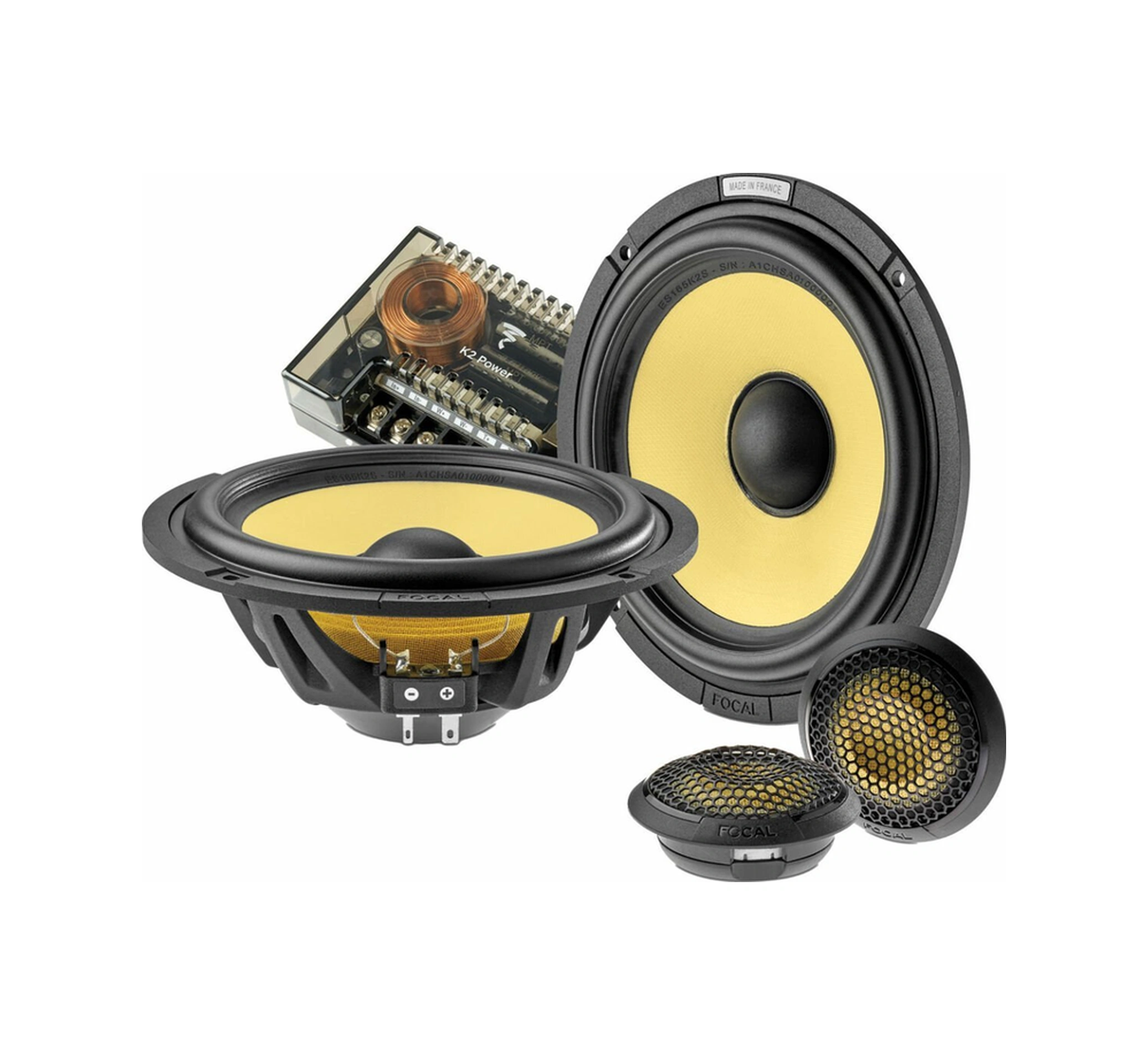 Focal Es-165-k2s 16cm Komponent Mid Takımı 140 Watt