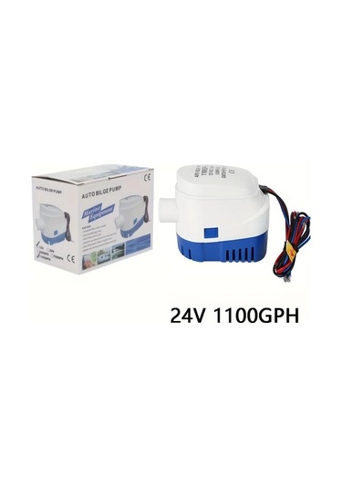 Motion003 24v 1100 Galon Saat Otomatik Dalgıç Tekne Su Pompası 12v 24v Su Soğutmalı Motor Kuru Çalışma Koruma Deniz Güvenliği