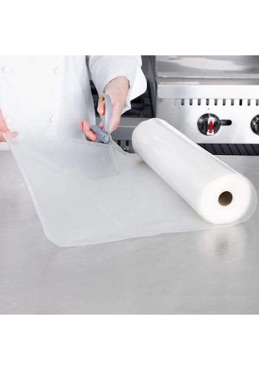 Vakur Rulo Tırtıklı Vakum Poşeti 28 CM x 15 MT